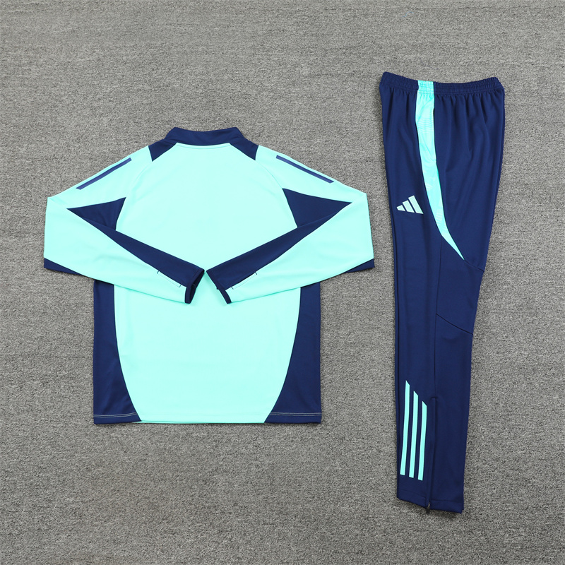 Arsenal 24-25 Long Sleeve Training Set - Lake Blue - Unitedfutballjersey