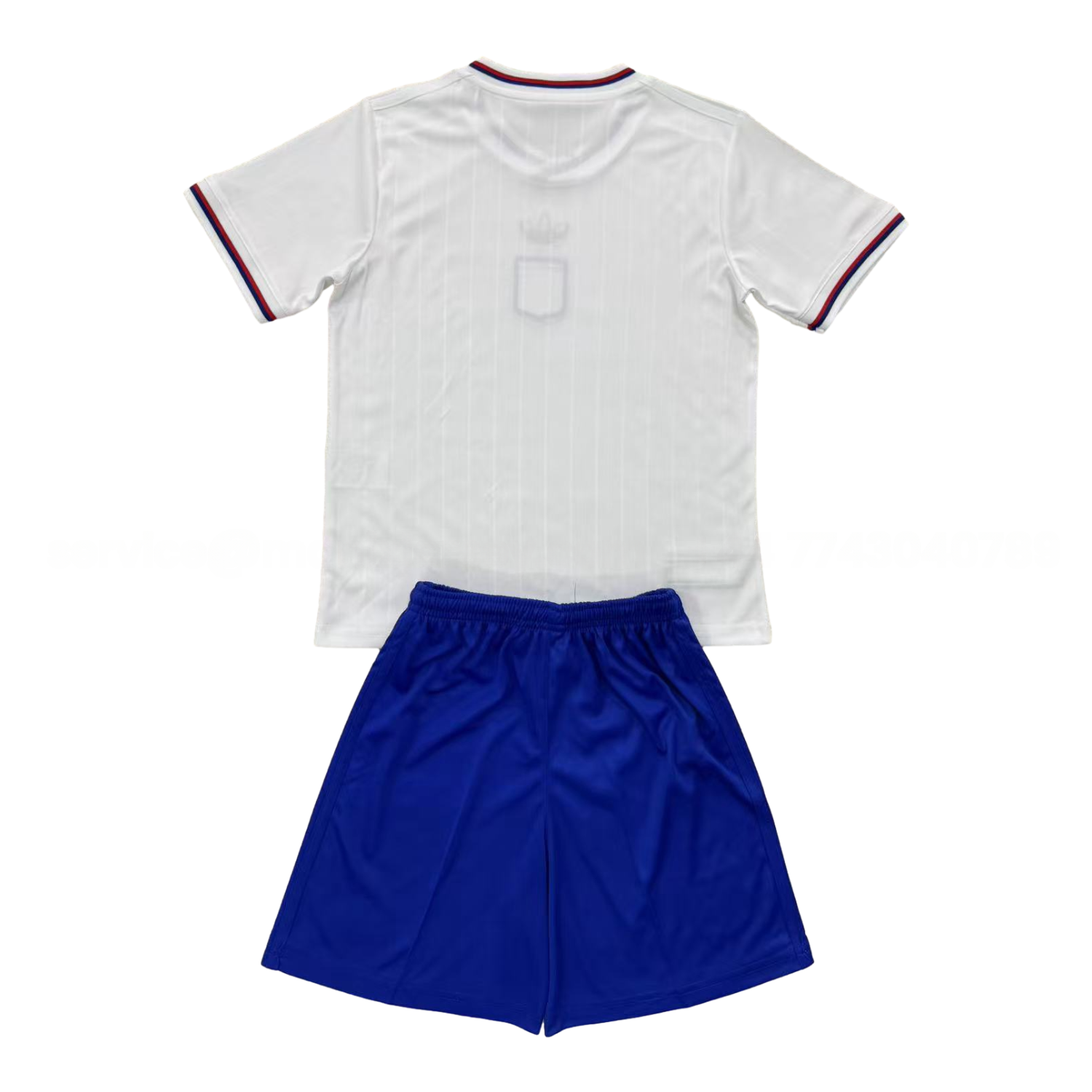 Lyon 25-26 75-Year Anniversary White Men's Adult Jersey Set - Fans Version - Unitedfutballjersey