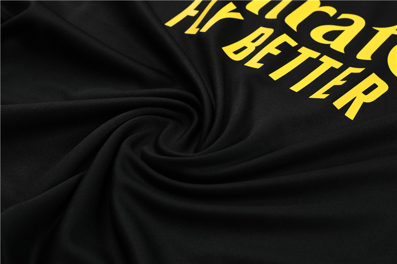 Lyon 23-24 Long Sleeve Training Set -Black - Unitedfutballjersey