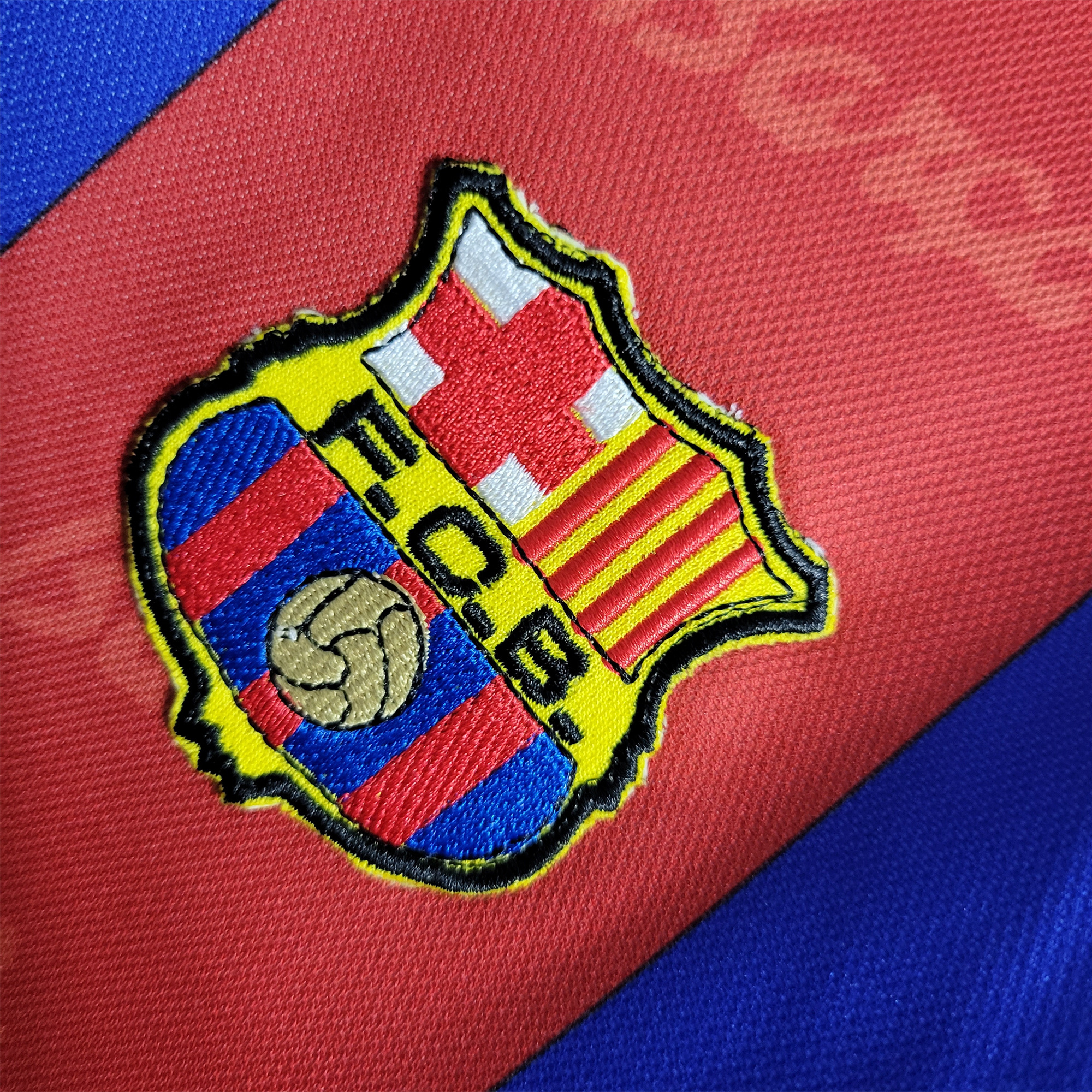 Retro Barcelona 96-97 Home Stadium Jersey - Unitedfutballjersey