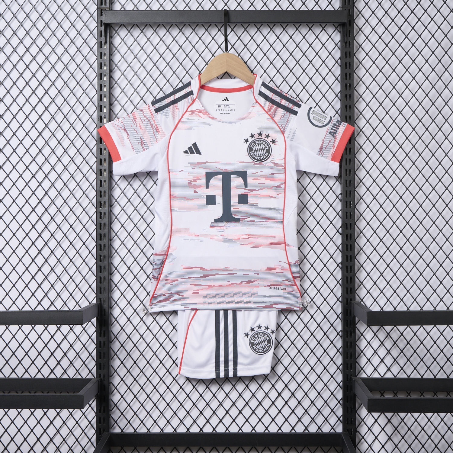 Bayern Munich 25-26 Away Kids Kit - Unitedfutballjersey