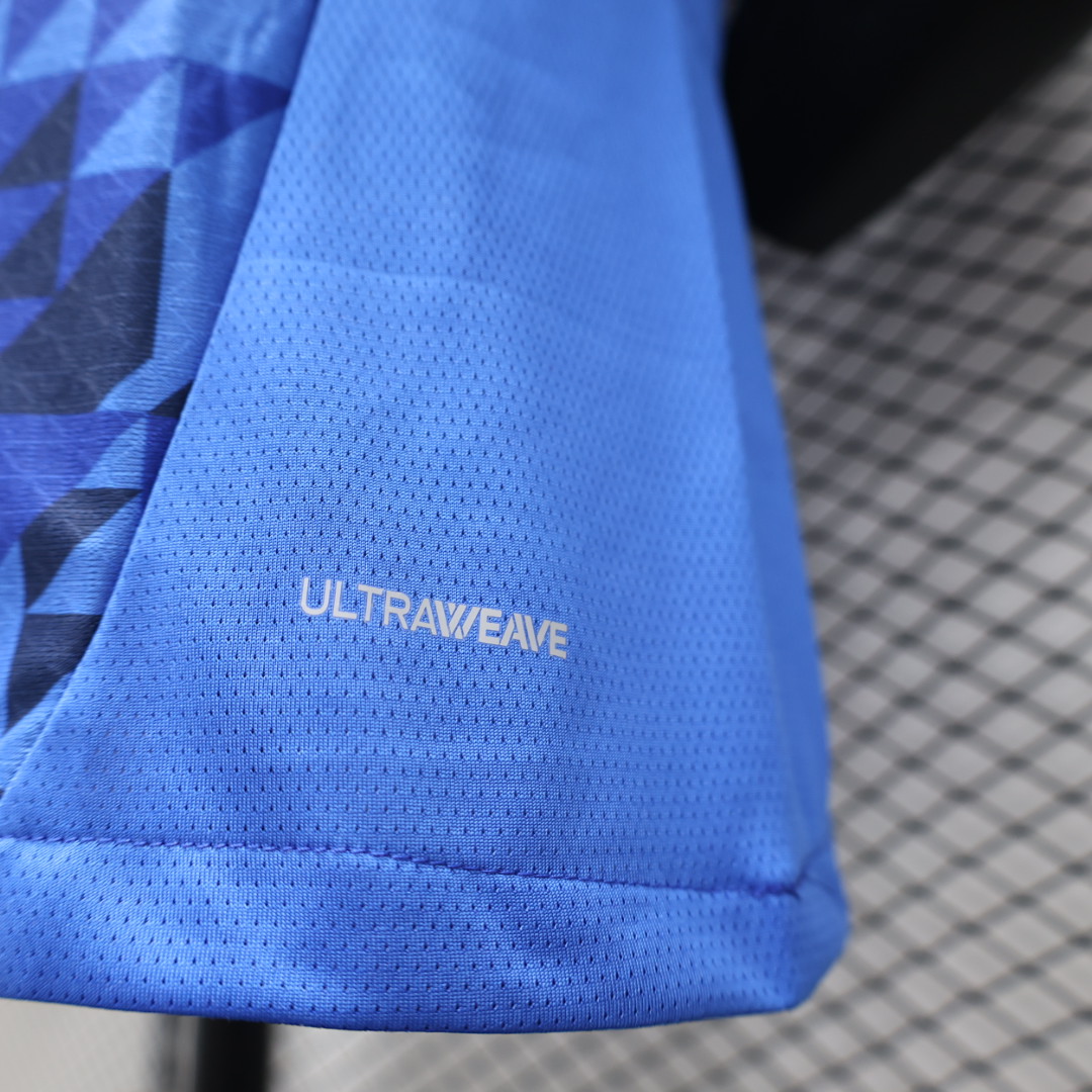 Al Hilal Riyadh Crescent 24-25 Home Stadium Jersey With Chest Advertisement - Player Version - Unitedfutballjersey