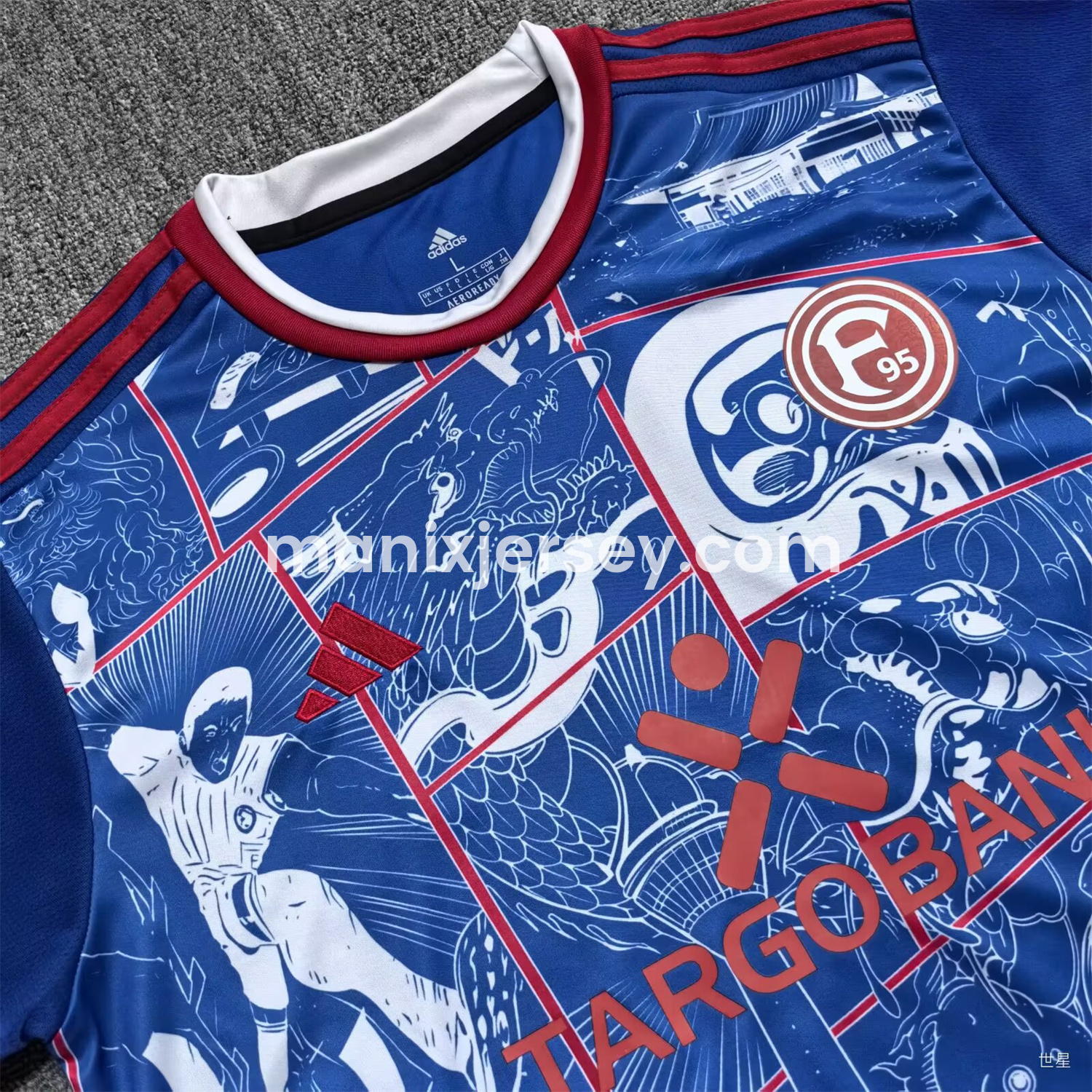 Fortuna Düsseldorf 24-25 Katana Blue Special Edition Jersey - Fans Version - Unitedfutballjersey