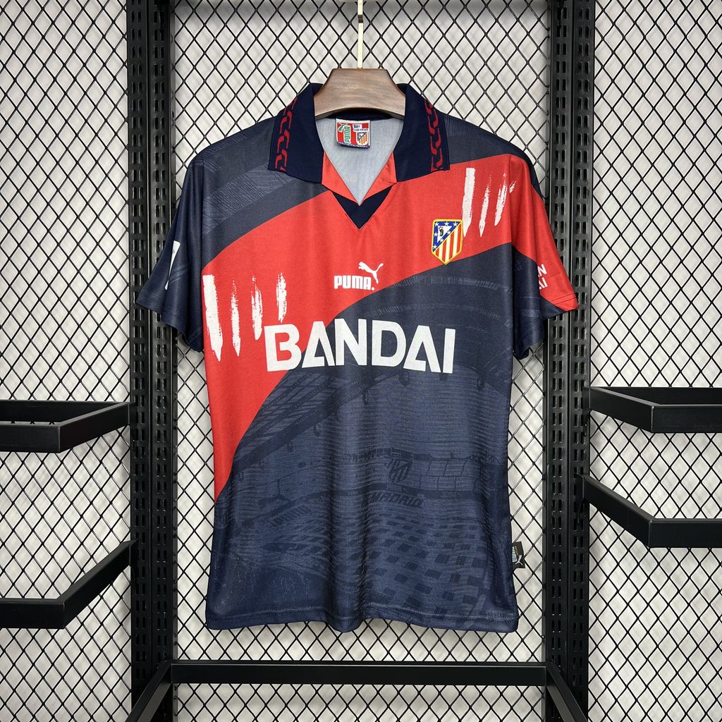 Retro Atletico Madrid 1996-97 Away Jersey - Unitedfutballjersey