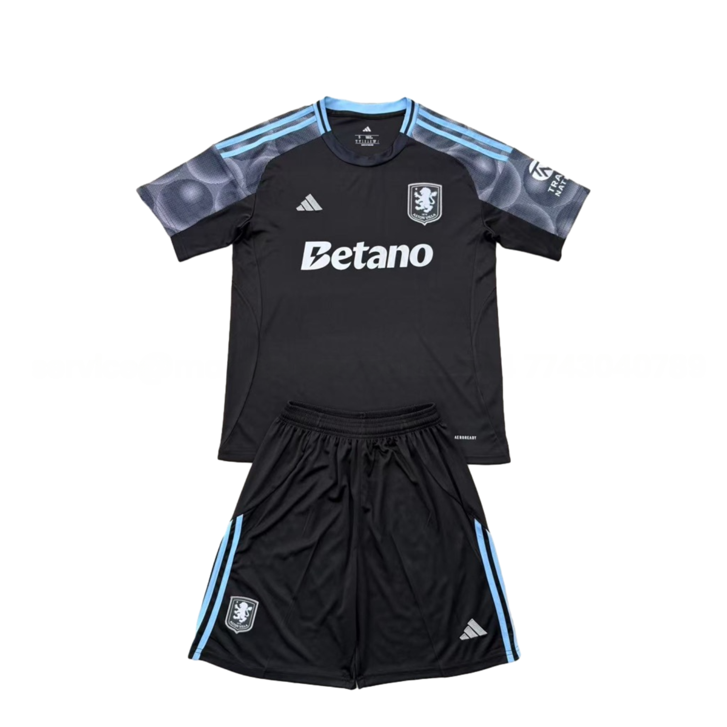 Aston Villa 25-26 Away Men's Adult Jersey Set - Fans Version - Unitedfutballjersey