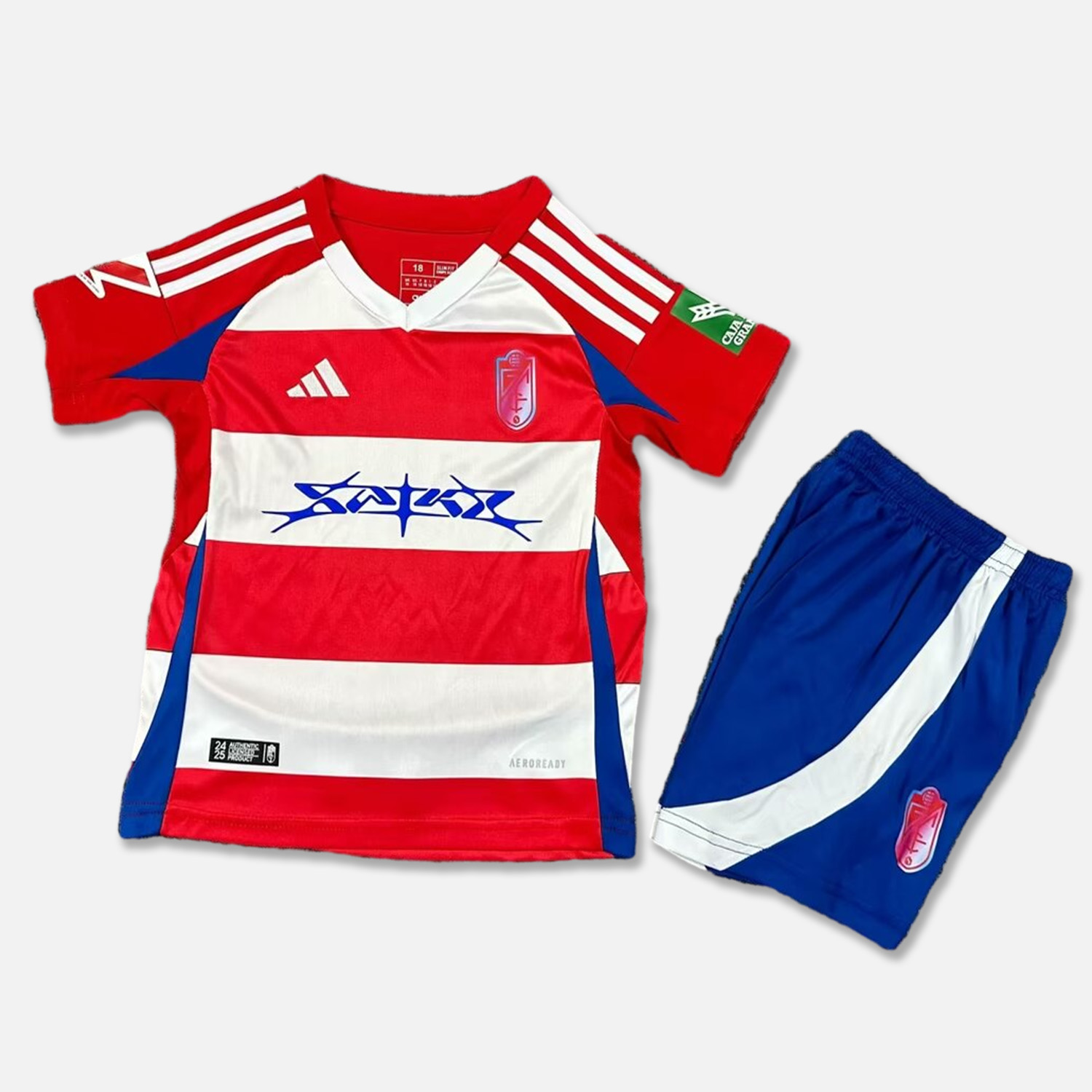 Granada CF 24-25 Home Kids Kit - Unitedfutballjersey