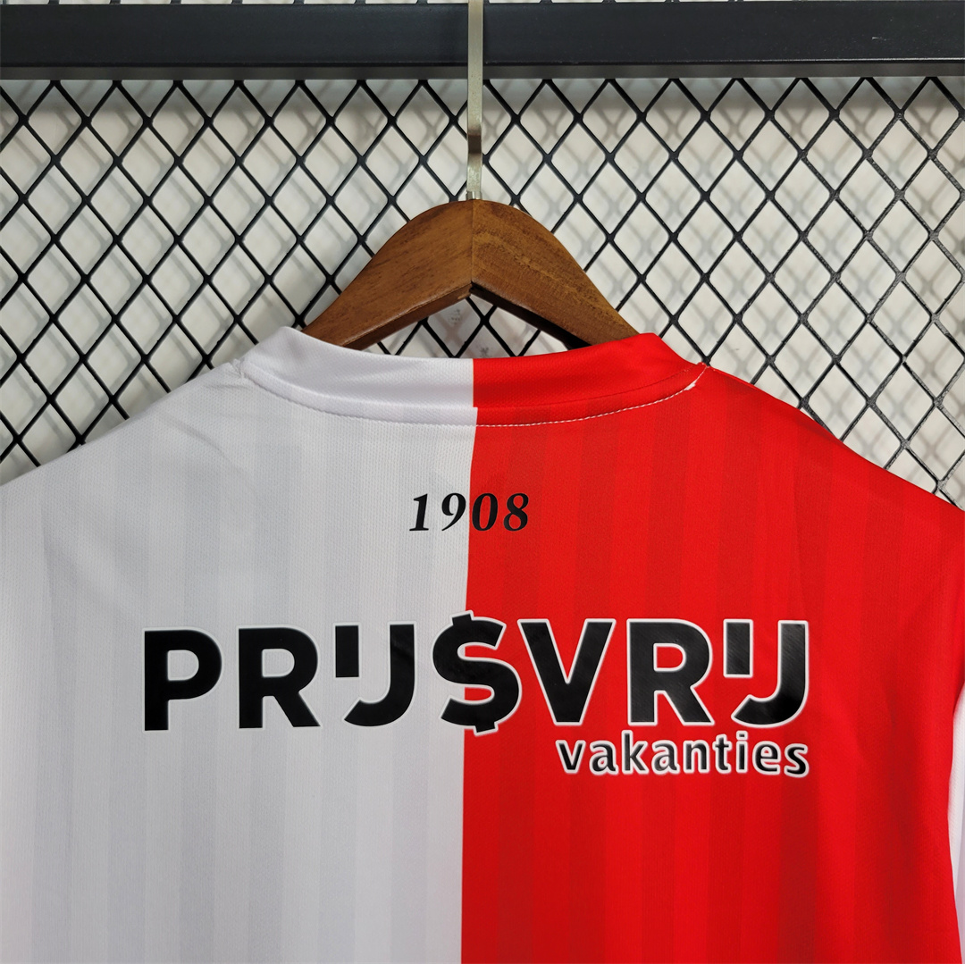 Feyenoord 23-24 Home Stadium Jersey - Fans Version - Unitedfutballjersey