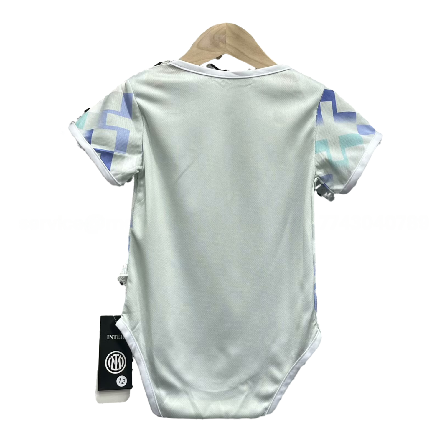 Inter Milan 25-26 Away Baby Crawling Suit - Unitedfutballjersey