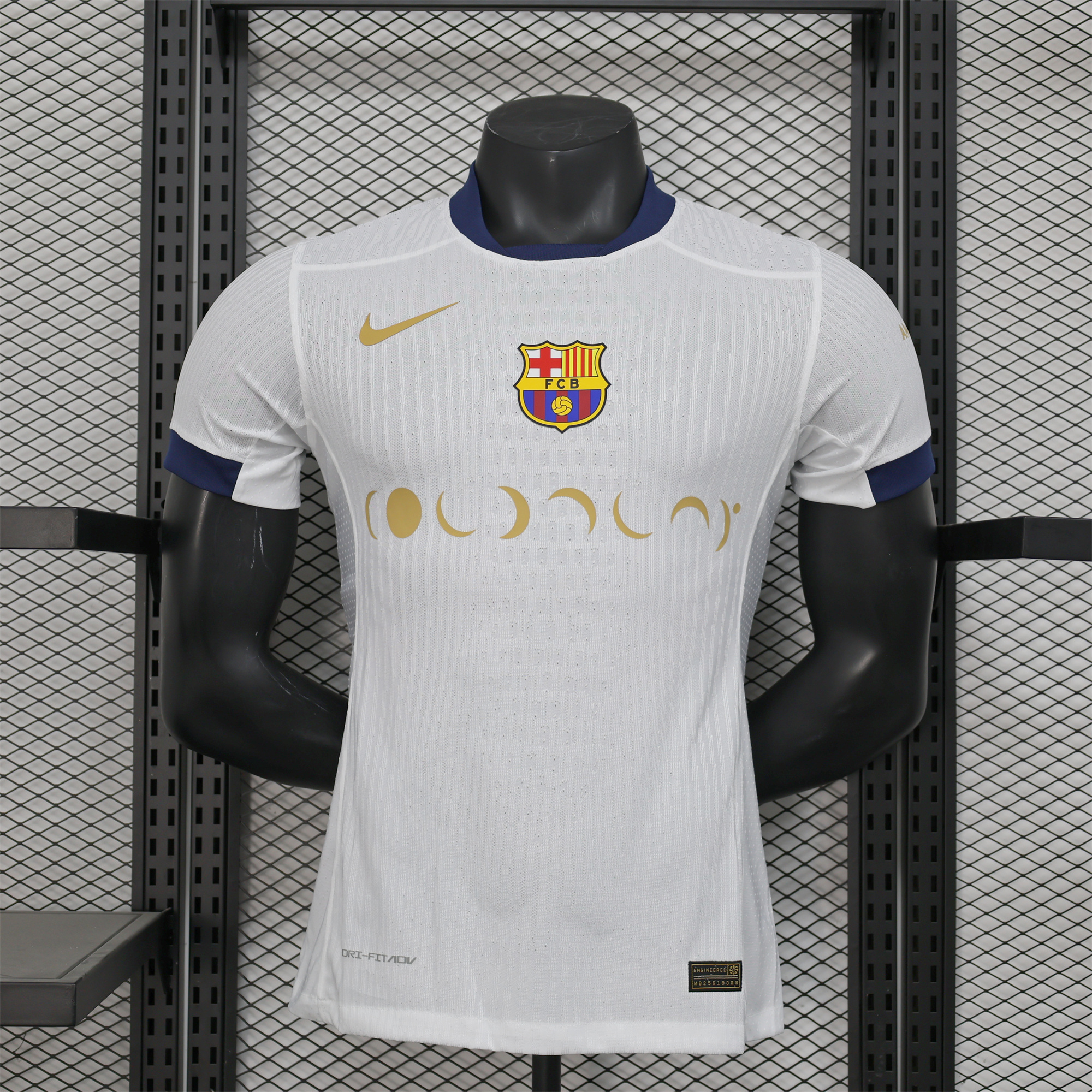 Barcelona X Coldplay 24-25 White Special Edition Jersey - Player Version - Unitedfutballjersey
