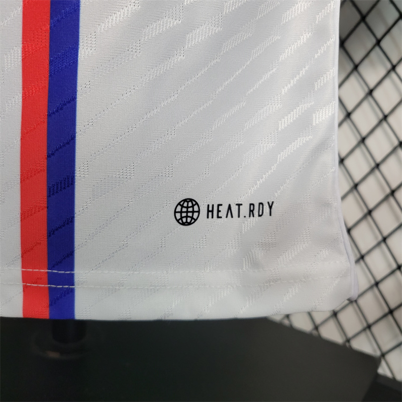 Lyon 23-24 Home Jersey - Player Version - Unitedfutballjersey