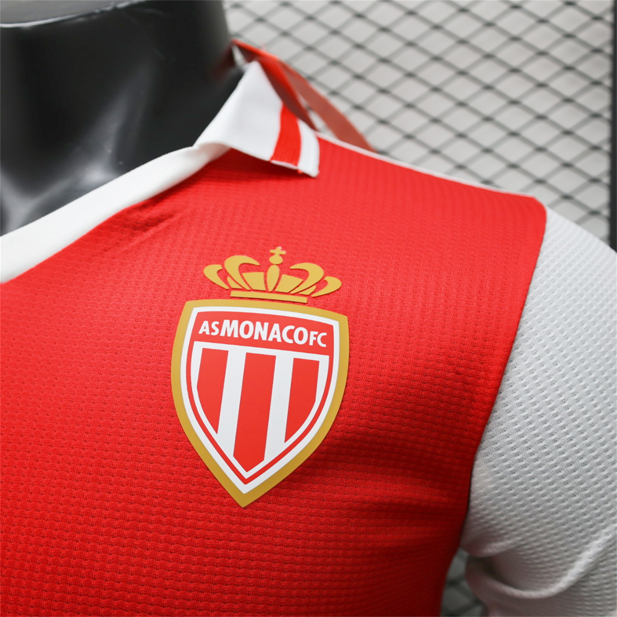 Monaco 24-25 Home Stadium Jersey - Player Version - Unitedfutballjersey