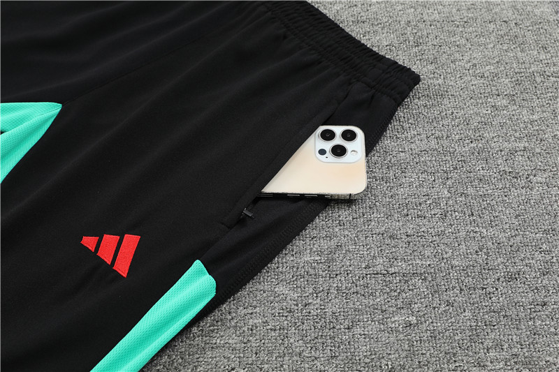 Manchester United 23-24 Long Sleeve Training Set -Black - Unitedfutballjersey