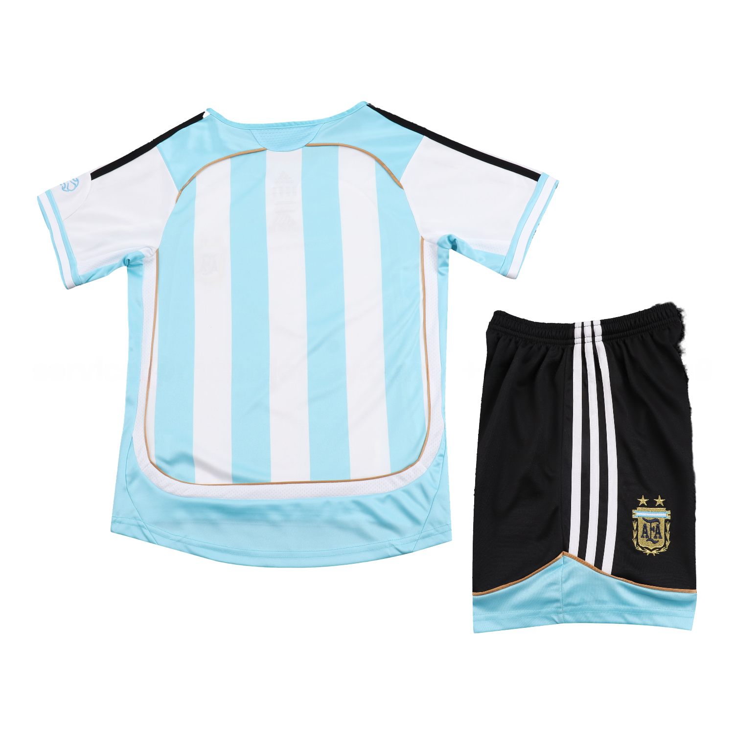 Retro Argentina 2006-07 Home Kids Kit - Unitedfutballjersey