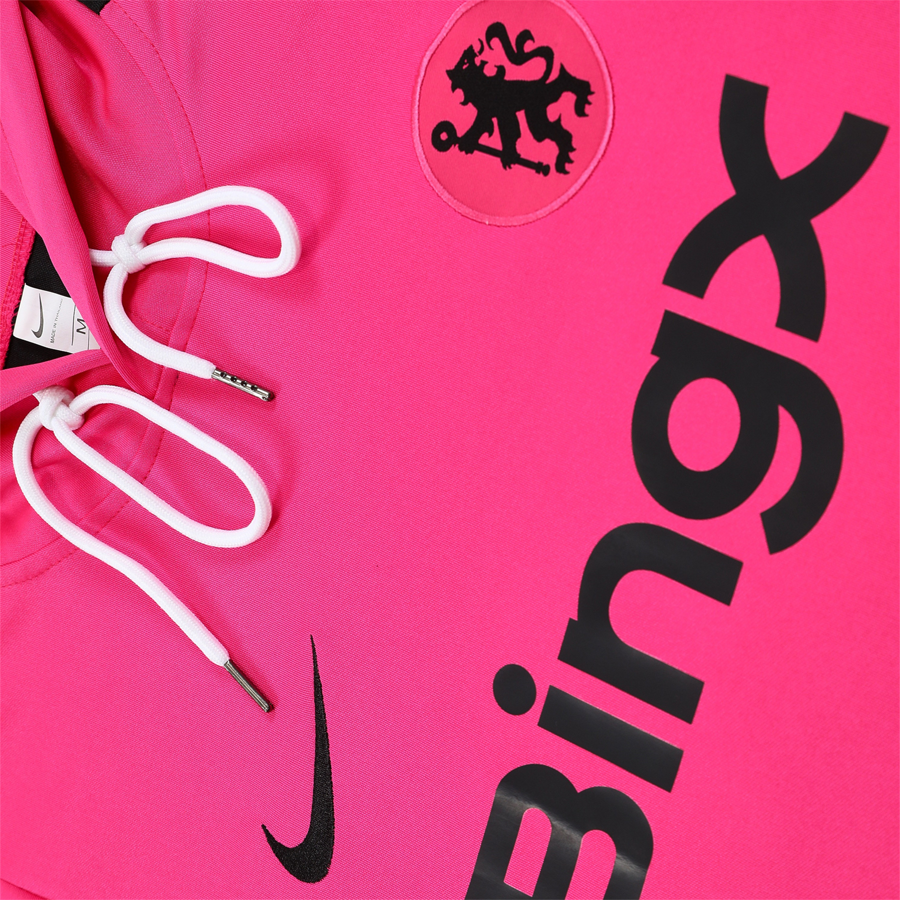 C.H.E.L.S.E.A 24-25 Training Hoodie Set - Pink Hoodie and Black Pants - Unitedfutballjersey