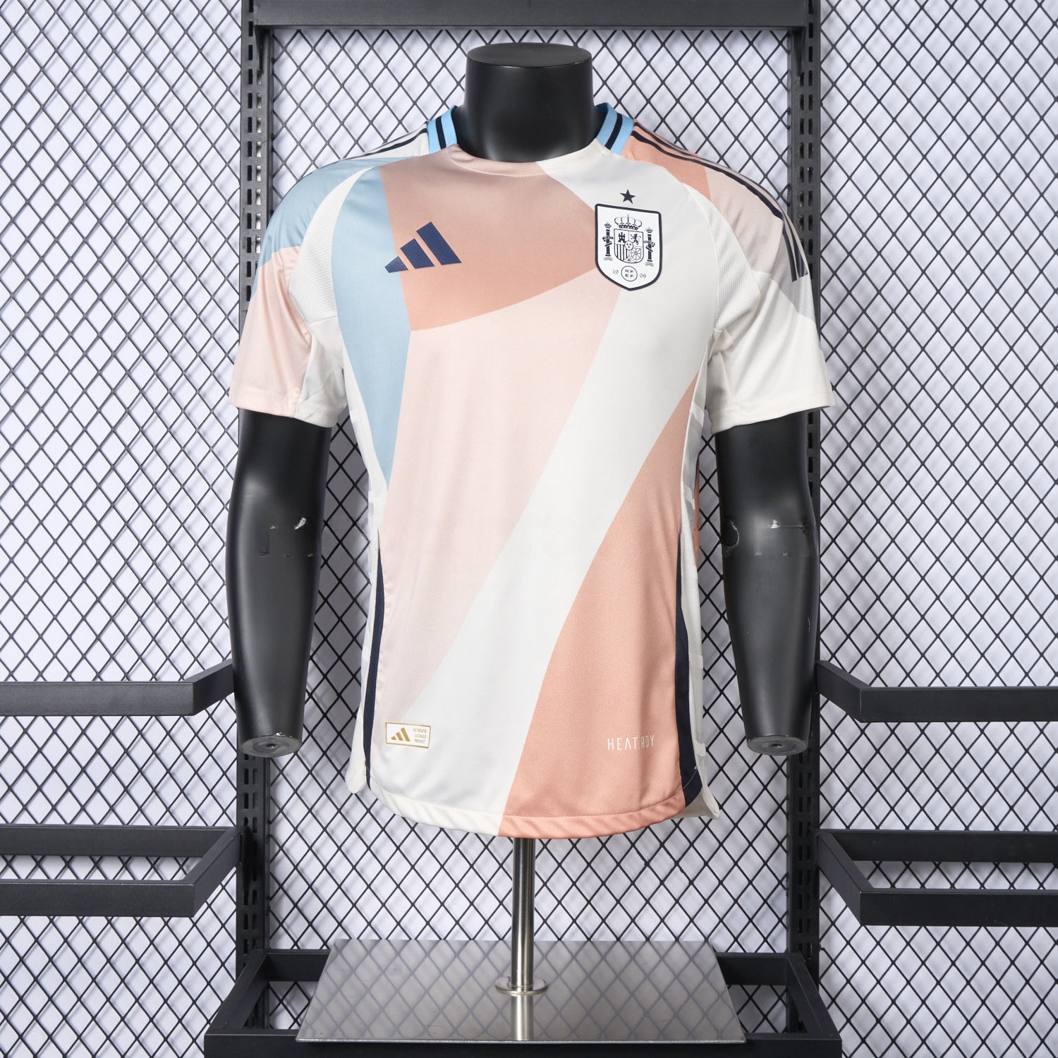 Spain 2025 Women's Team Away Jersey - Men's Player Version - Unitedfutballjersey