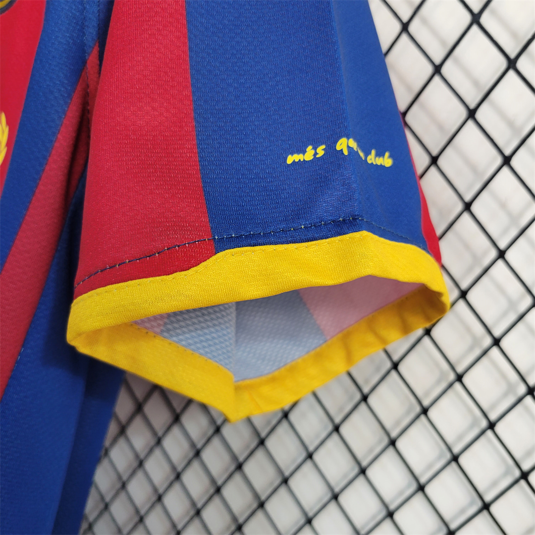 Retro Barcelona 10-11 Home Stadium Jersey - Unitedfutballjersey