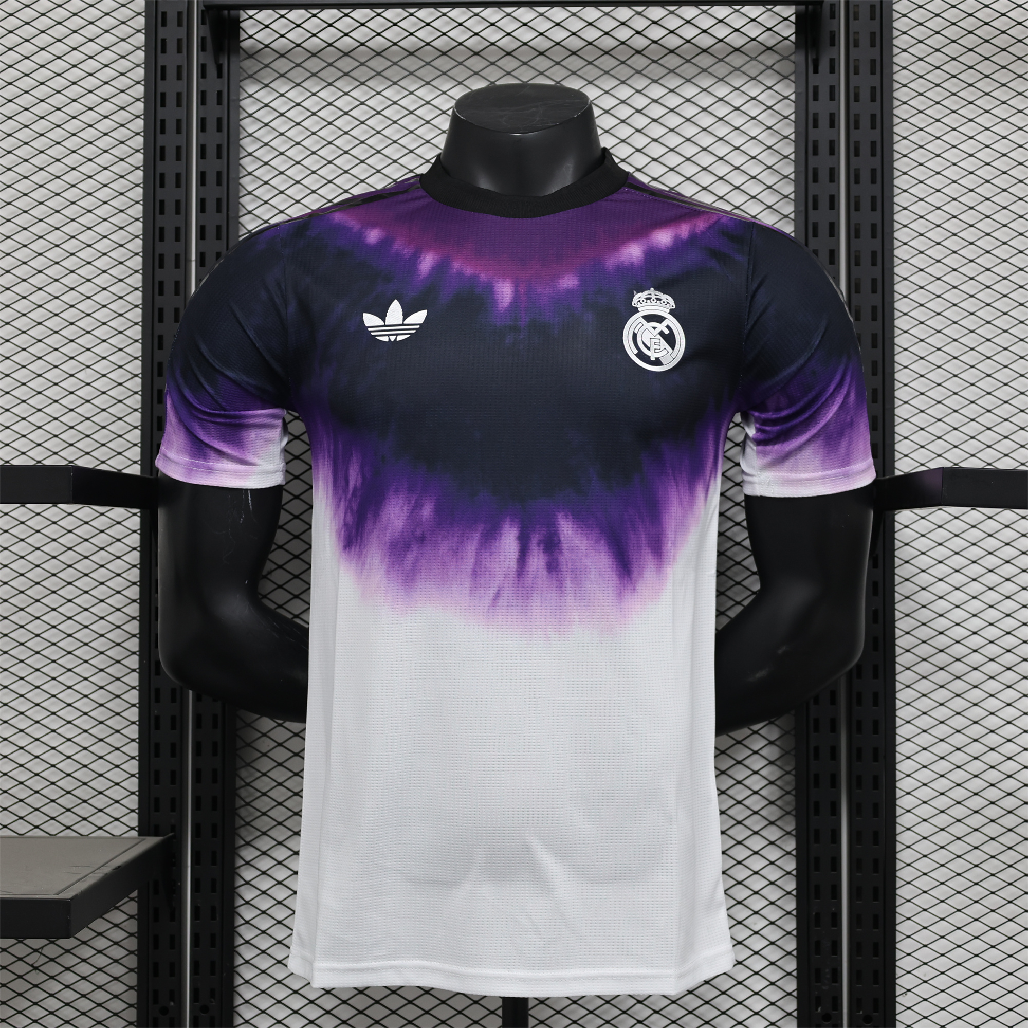 Real Madrid 24-25 White & Purple Spring Festival Special Edition Jersey - Player Version - Unitedfutballjersey