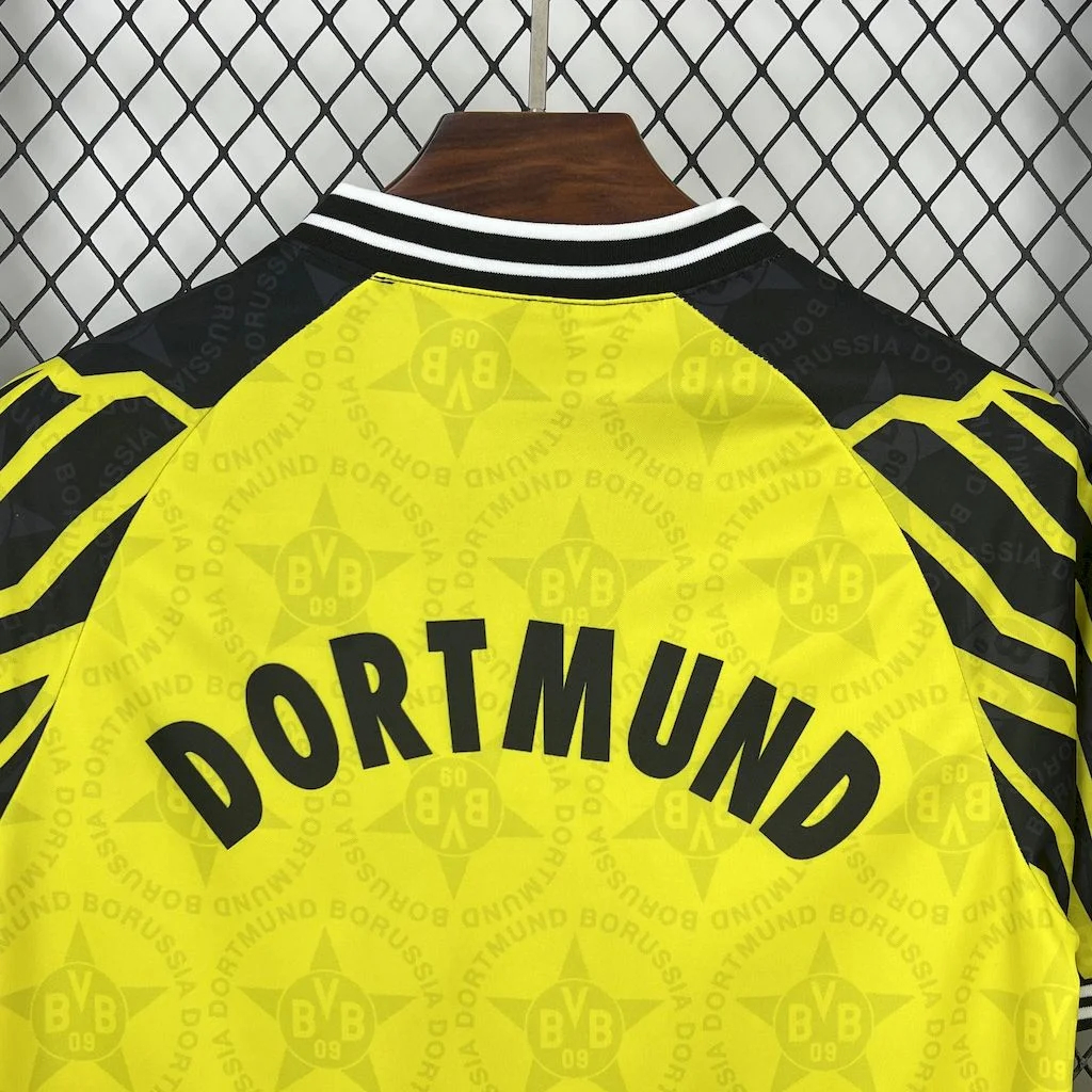 Retro Dortmund 1994-95 Home Jersey - Unitedfutballjersey
