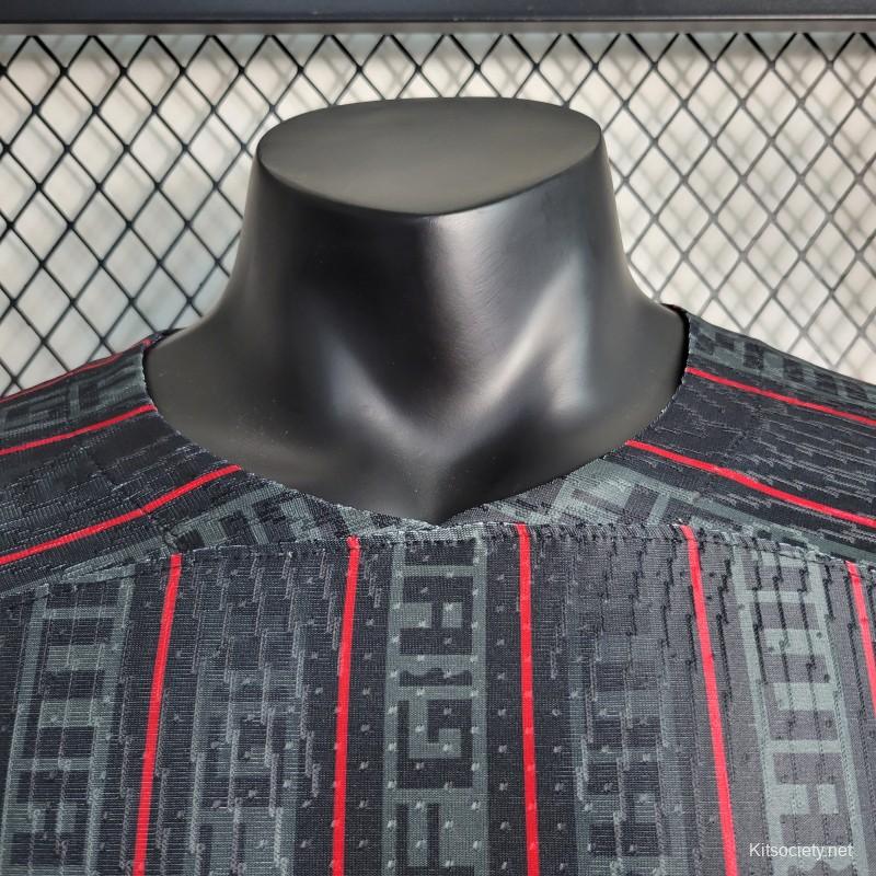 23/24 Liverpool x Lebron Black Jersey - Player Version - Unitedfutballjersey