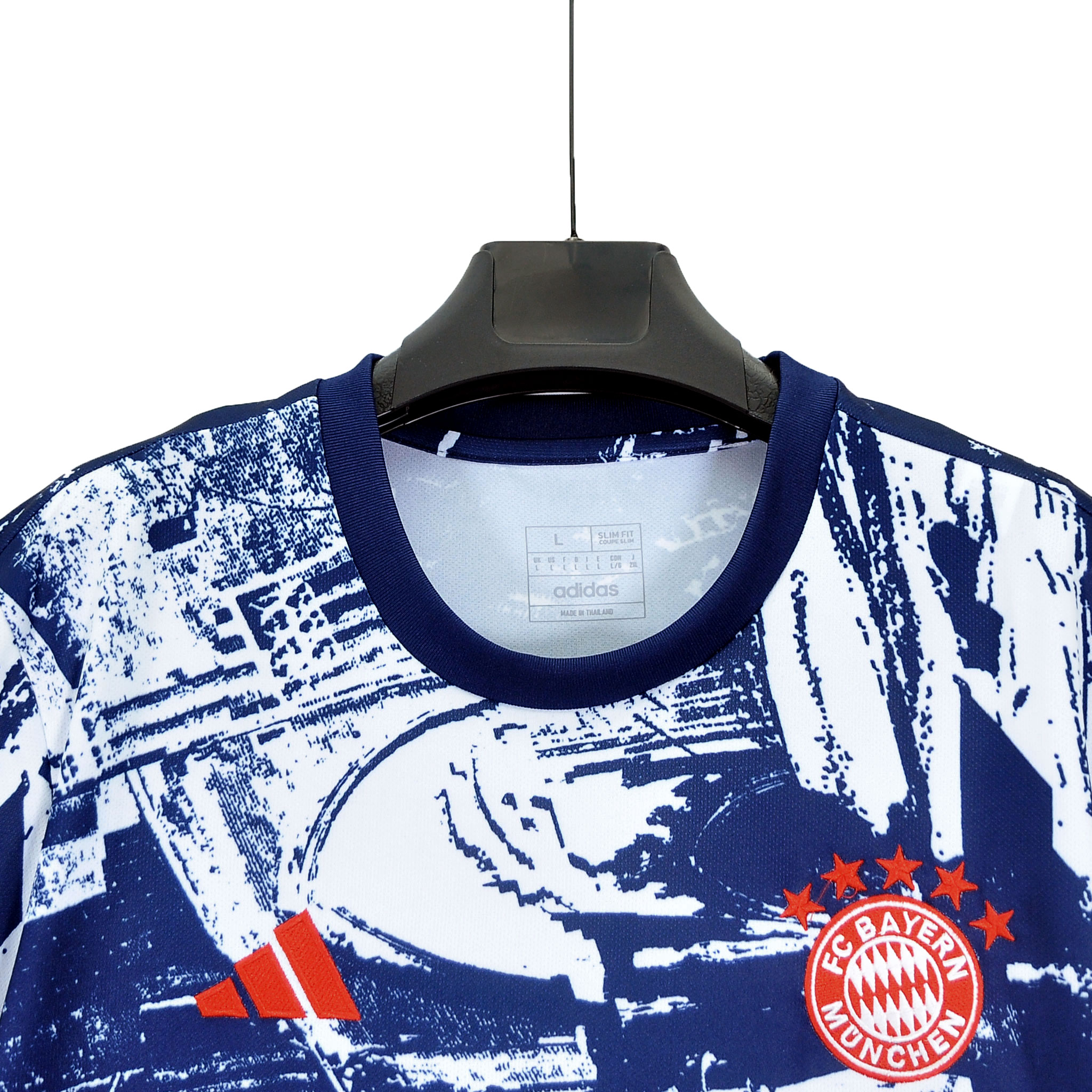 Bayern Munich 23-24 Blue Training Jersey - Fans Version - Unitedfutballjersey