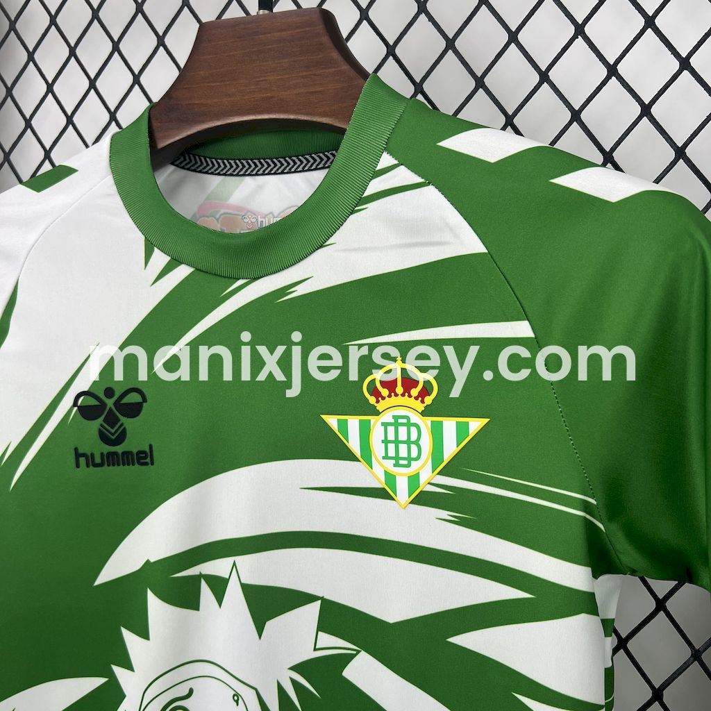Real Betis 25-26 NARUTO Special Edition Kids Kit - Unitedfutballjersey