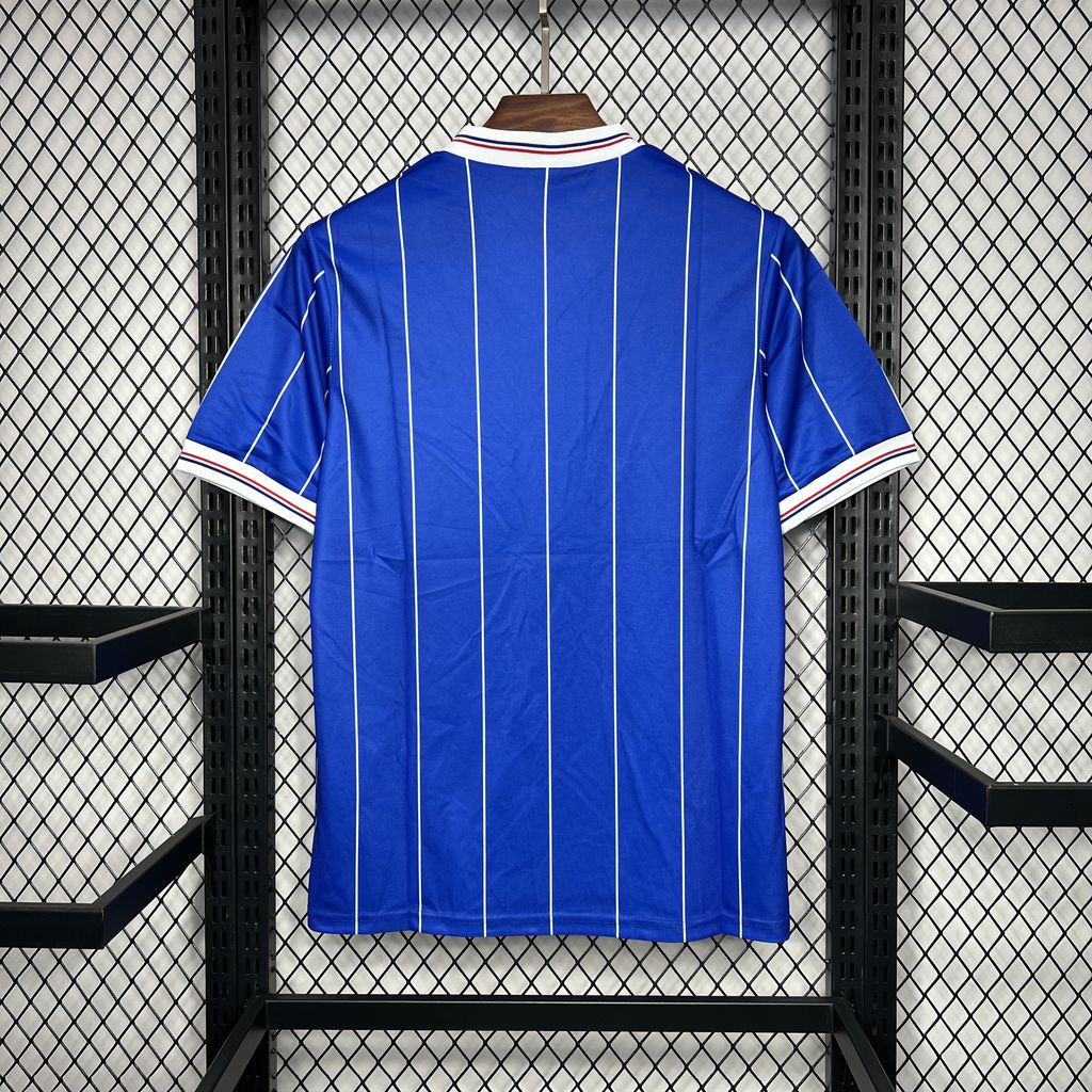 Retro Glasgow Rangers 1982-83 Home Stadium Jersey - Unitedfutballjersey