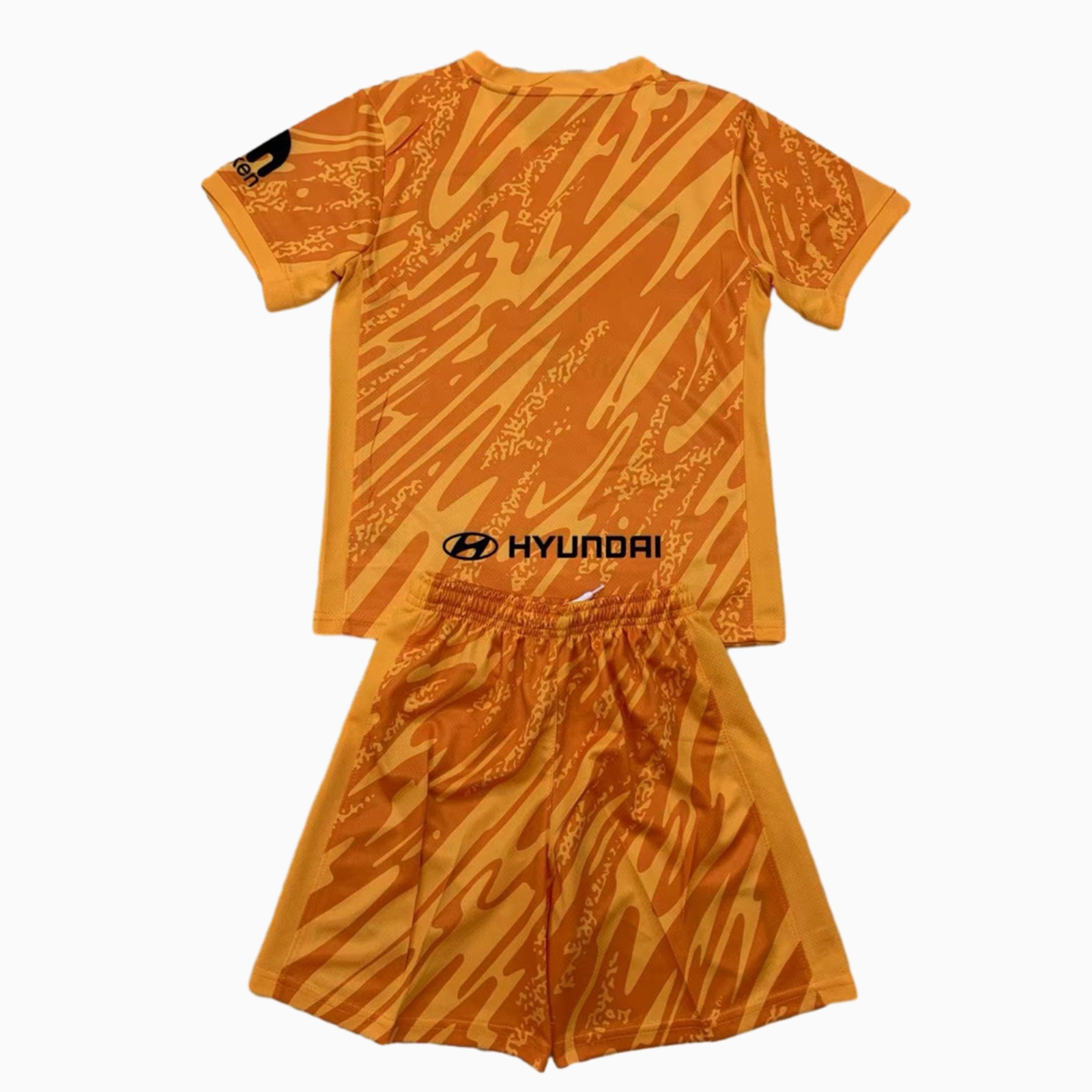 Atletico Madrid 24-25 Orange Goalkeeper Kids Kit - Unitedfutballjersey