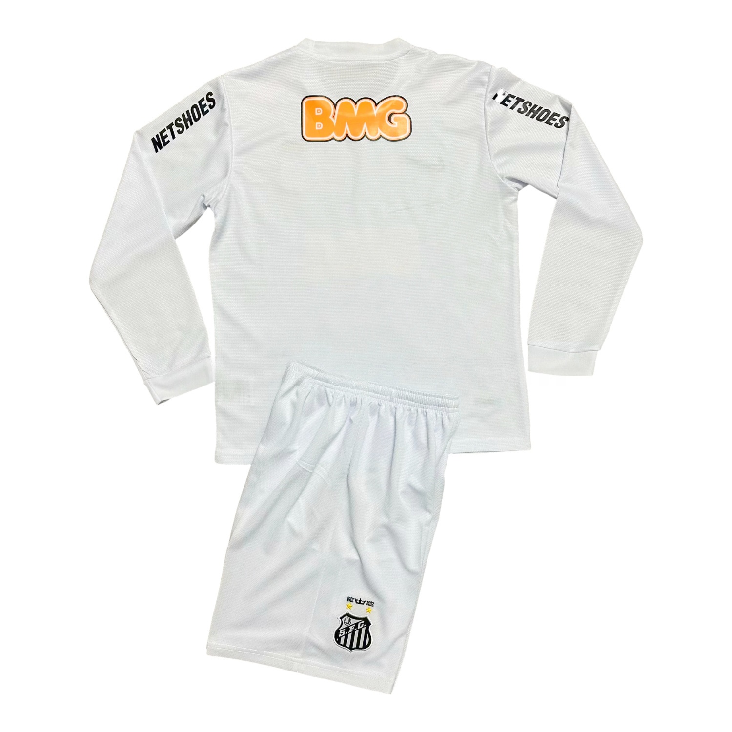Retro Santos 2012 Home Long Sleeves Kids Kit - Unitedfutballjersey