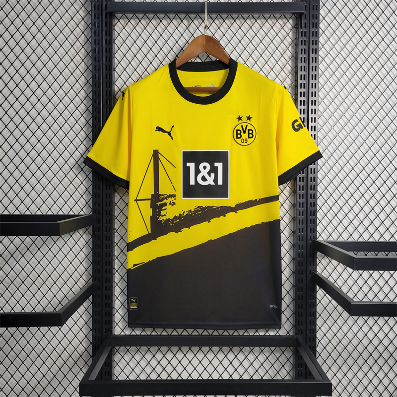 23/24 Dortmund Home Stadium Jersey - Fans Version - Unitedfutballjersey