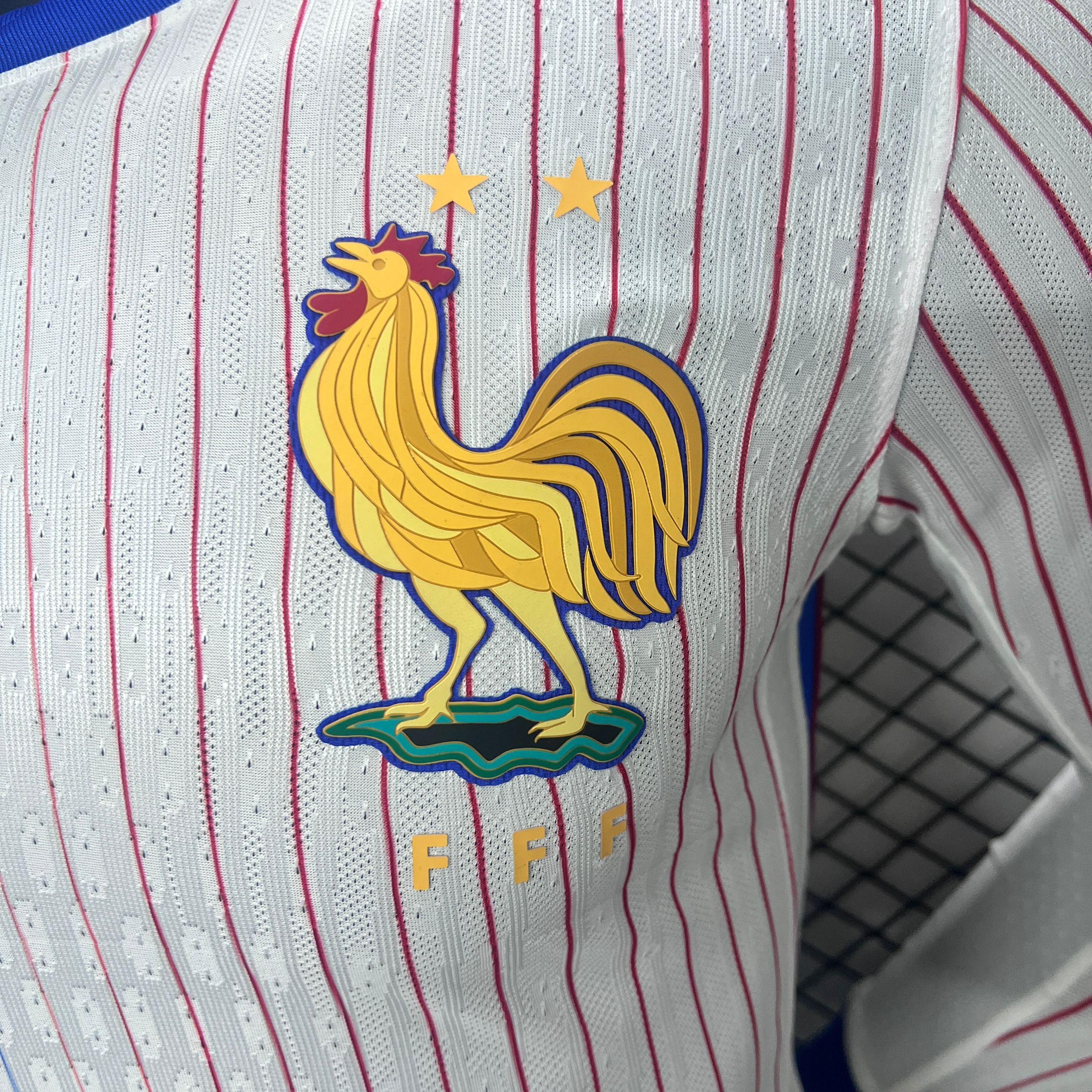 France 2024 Away Long Sleeve Jersey - Player Version - Unitedfutballjersey