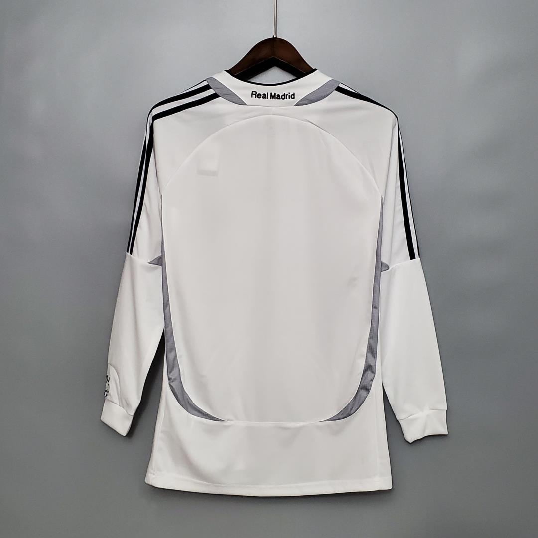 Real Madrid Retro 06-07 Home Long Sleeve Jersey - Unitedfutballjersey