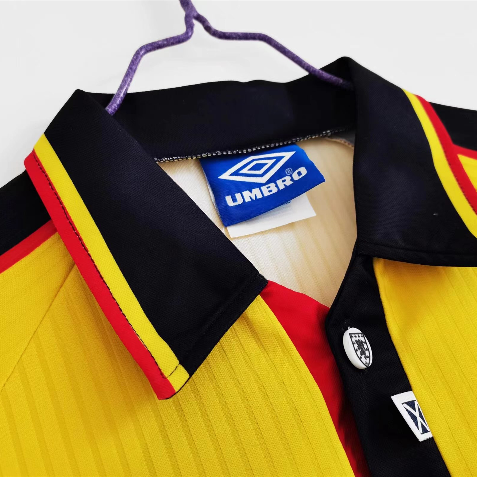 Retro S-c-o.t l.a-n.d 1996-98 Away Jersey - Fans Version - Unitedfutballjersey