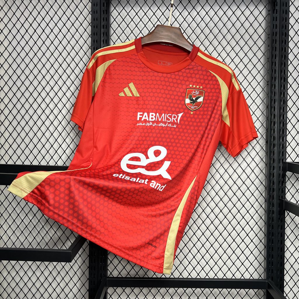 Al Ahly SC 24-25 Home Jersey - Fans Version - Unitedfutballjersey