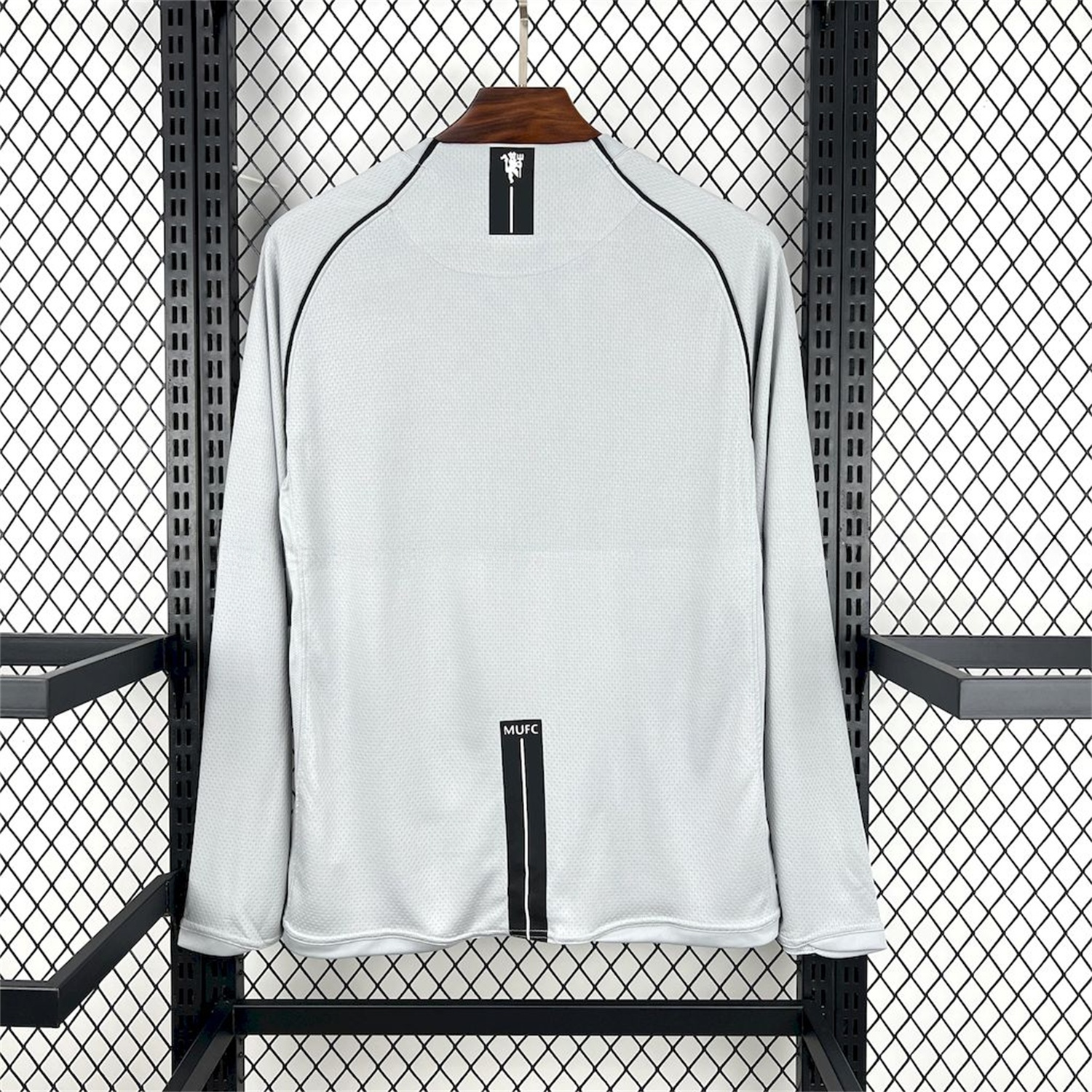 Manchester United Retro 2007-08 Grey Goalkeeper Long Sleeves Jersey - Unitedfutballjersey