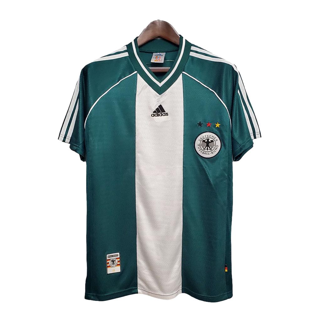 Retro Germany 1998 Away Stadium Jersey - Unitedfutballjersey