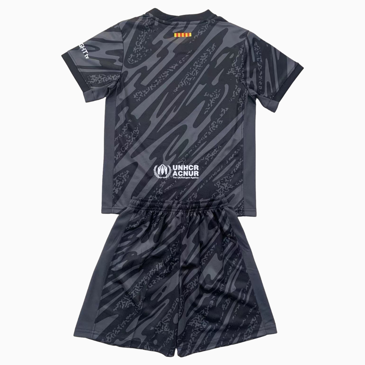 B.A.R.S.A 24-25 Black Goalkeeper Kids Kit - Unitedfutballjersey