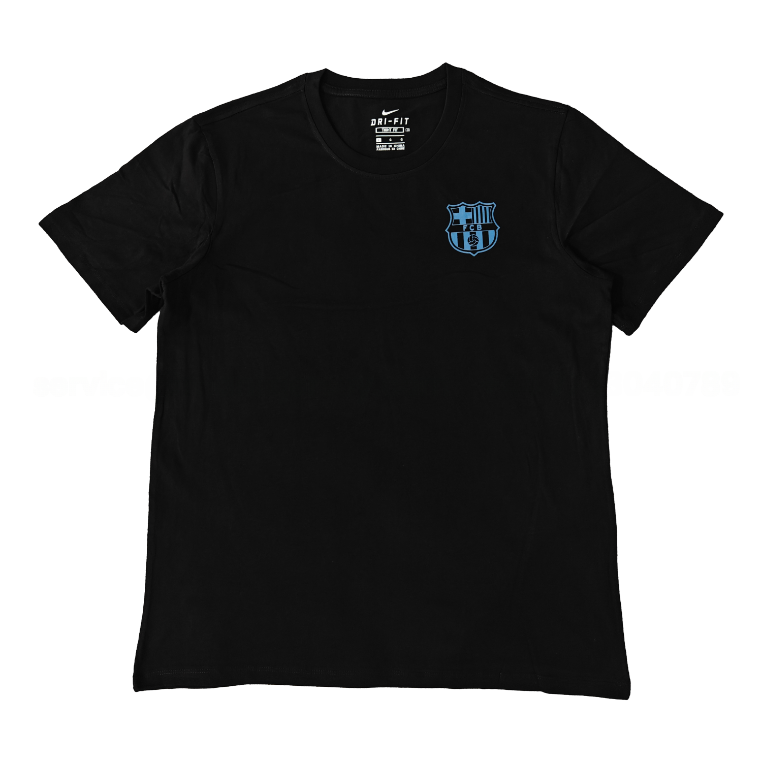 Barcelona Fun Crest Design Dynamic And Modern Features T-shirt【Black】 - Unitedfutballjersey
