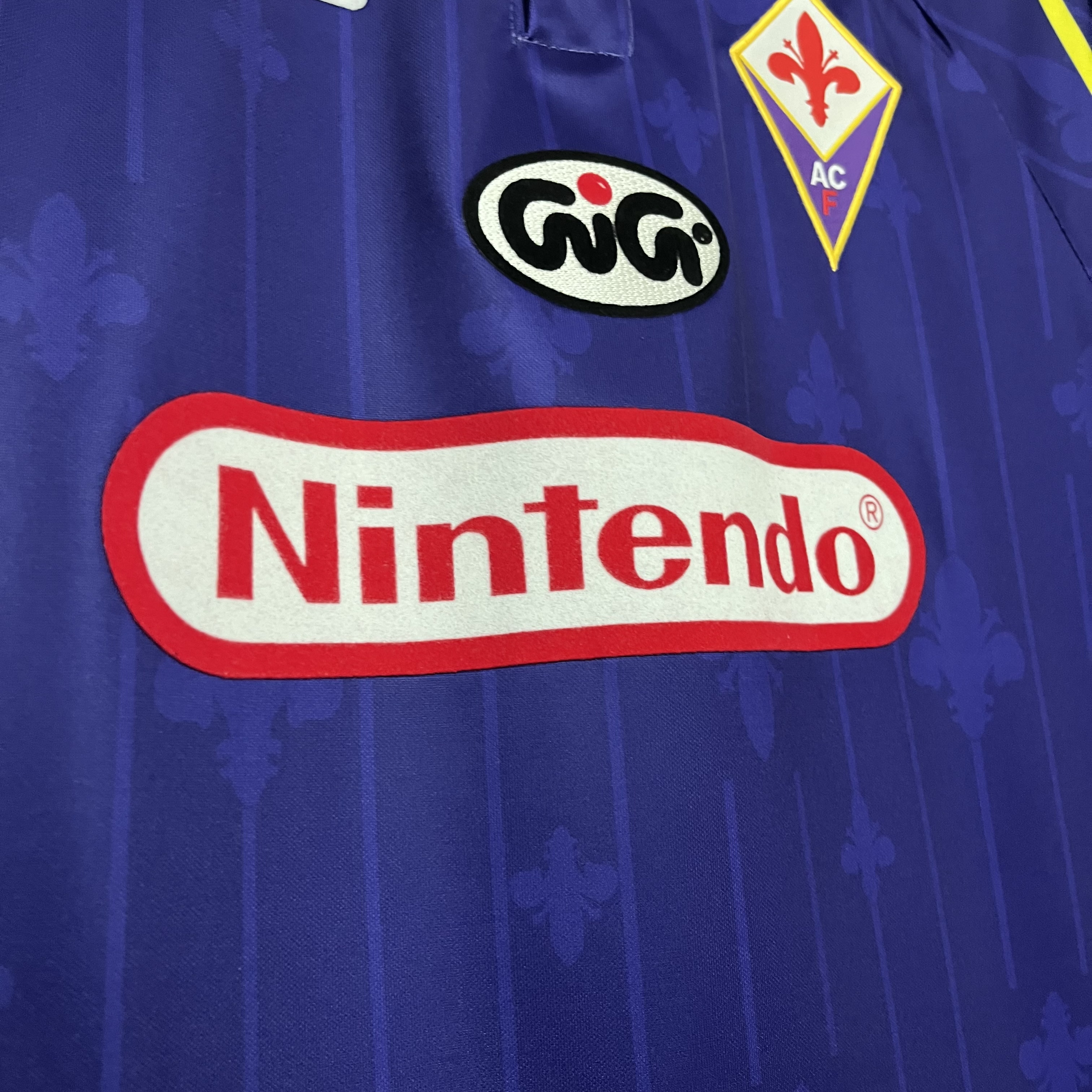 Retro Fiorentina 1997-98 Home Stadium Jersey - Unitedfutballjersey