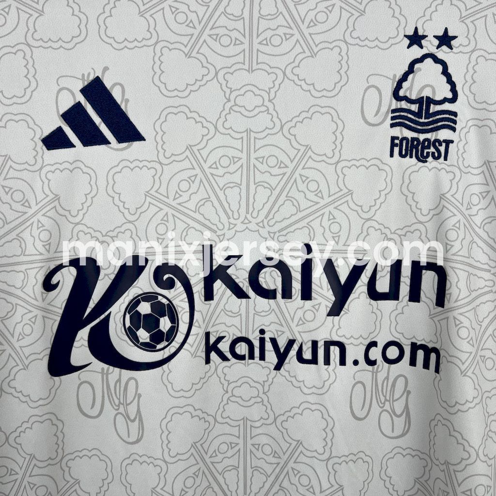 Nottingham Forest 25-26 Away Jersey - Fans Version - Unitedfutballjersey