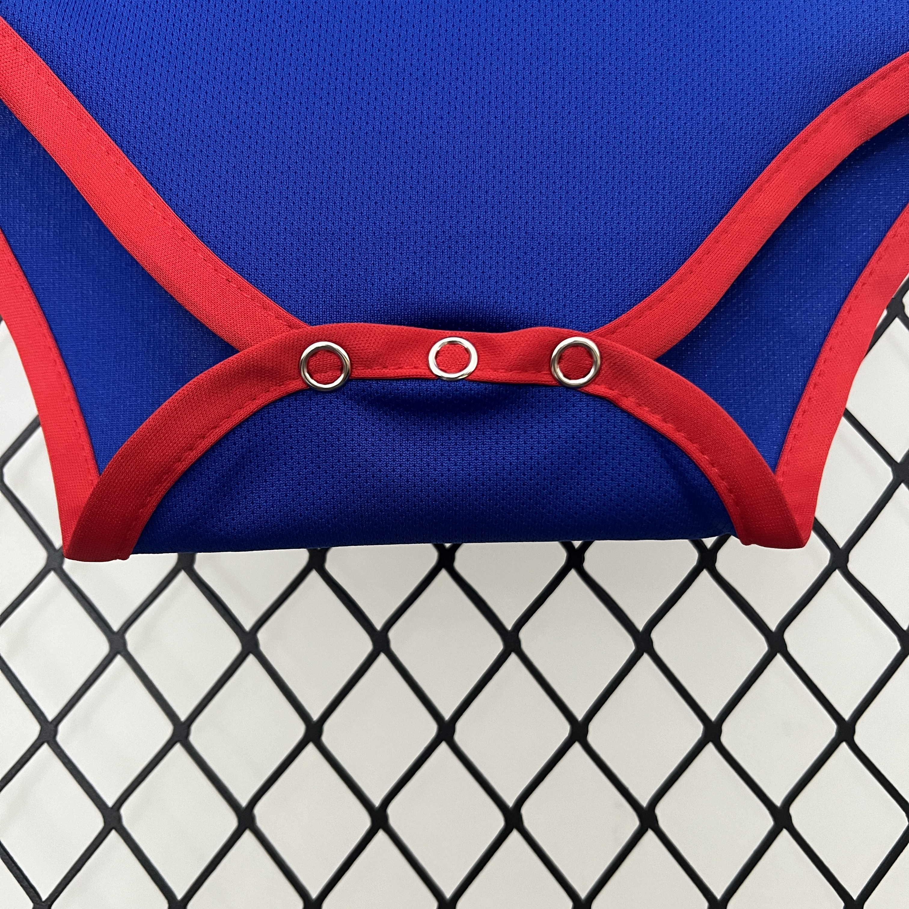 France 2024 Home Baby Crawling Suit - Unitedfutballjersey