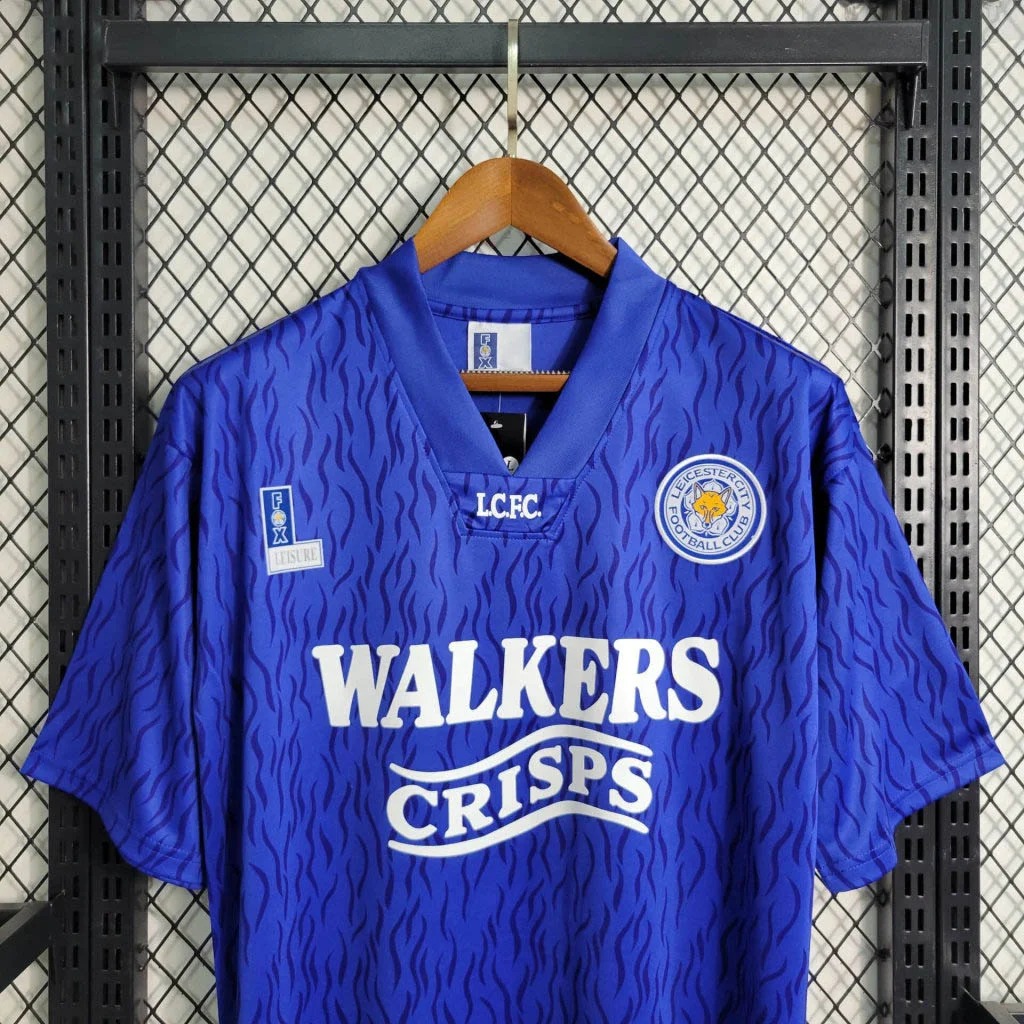 Retro Leicester City 1992-94 Home Jersey - Unitedfutballjersey