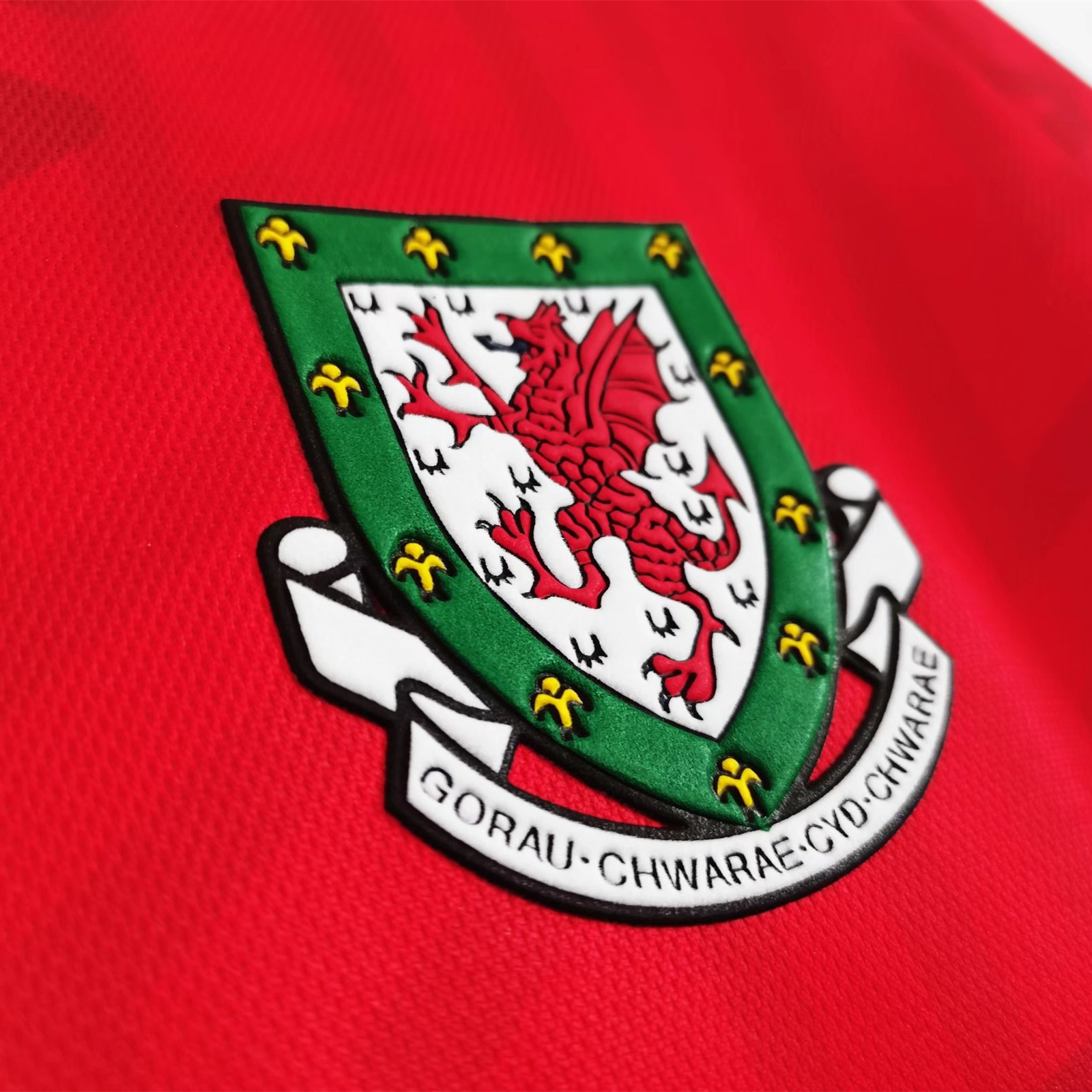 Retro Wales 1992 Home Stadium Jersey - Unitedfutballjersey
