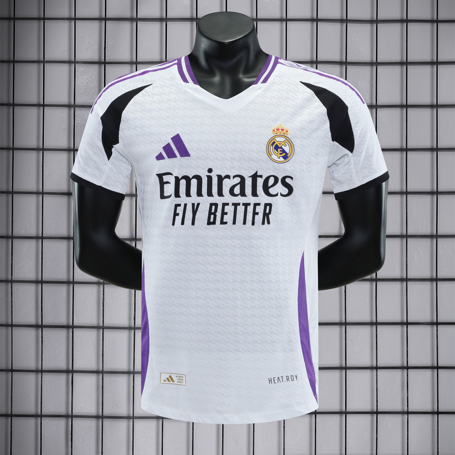 Real Madrid 25-26 Purple Edge Special Edition Jersey - Player Version - Unitedfutballjersey