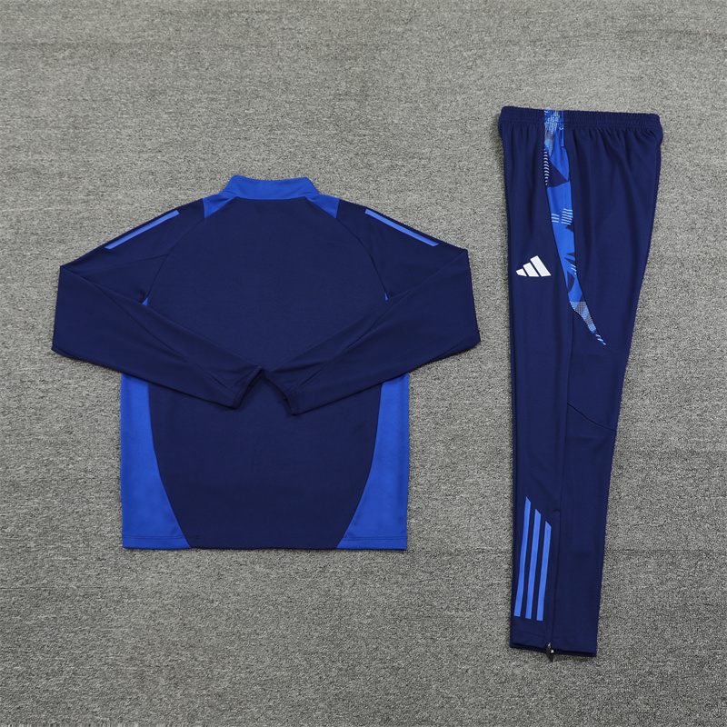 Al Nassr Riyadh Victory 24-25 Long Sleeve Training Set - Royal Blue - Unitedfutballjersey