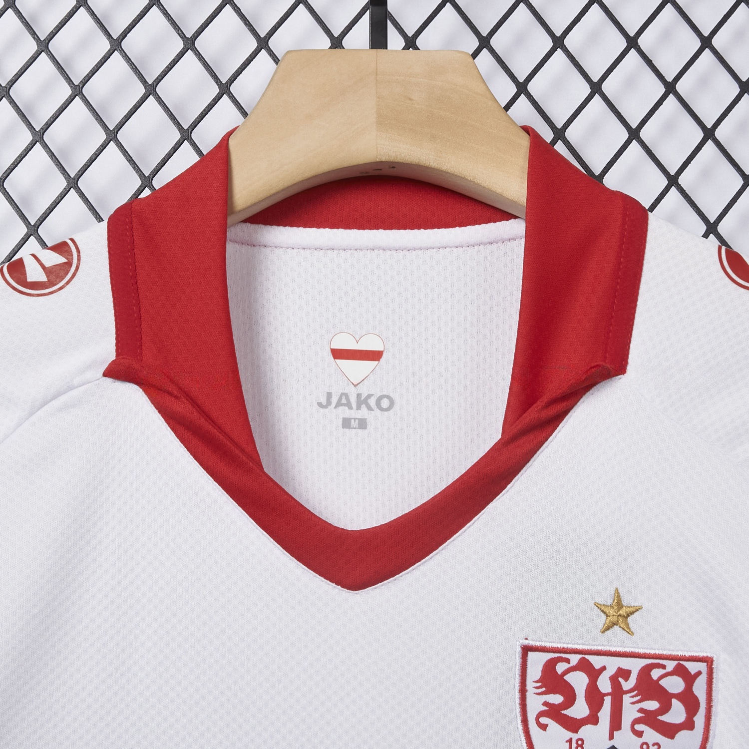 VfB Stuttgart 24-25 DFB-Pokal Final Home Jersey - Fans Version - Unitedfutballjersey