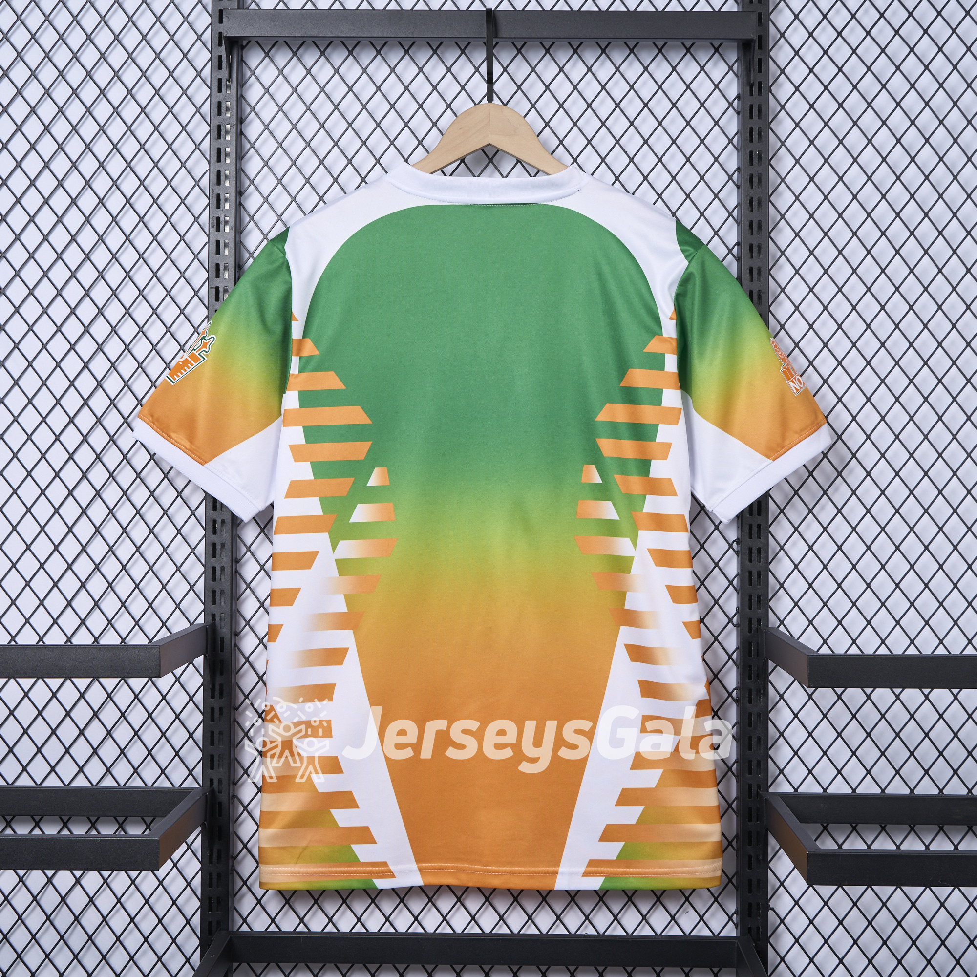 Venezia FC 24-25 Orange and Green Pre-Match Jersey - Fans Version - Unitedfutballjersey