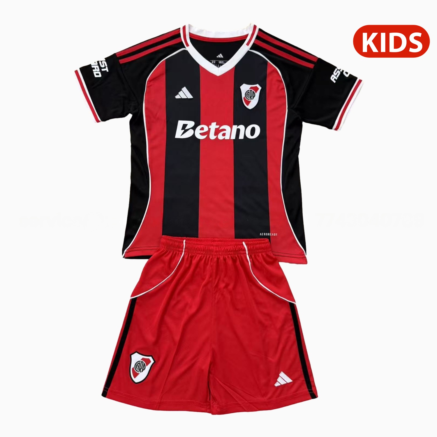 River Plate 25-26 Away Kids Kit - Unitedfutballjersey