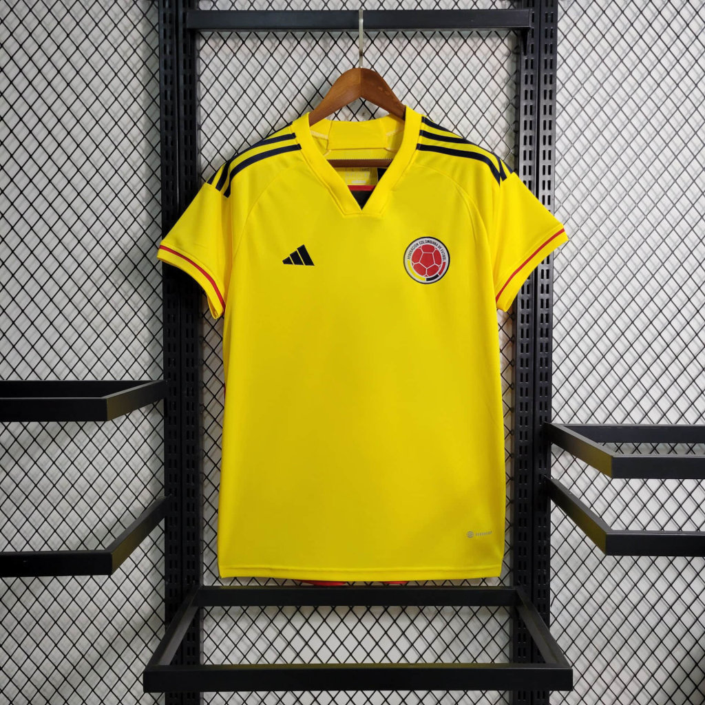 Colombia 2022 Home Stadium Jersey - Fans Version - Unitedfutballjersey