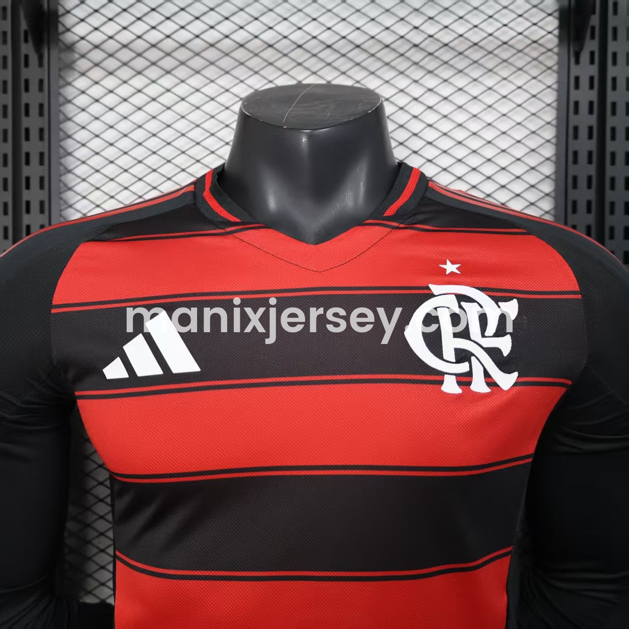 Flamengo 25-26 Home Long Sleeves Unsponsored Jersey - Player Version - Unitedfutballjersey