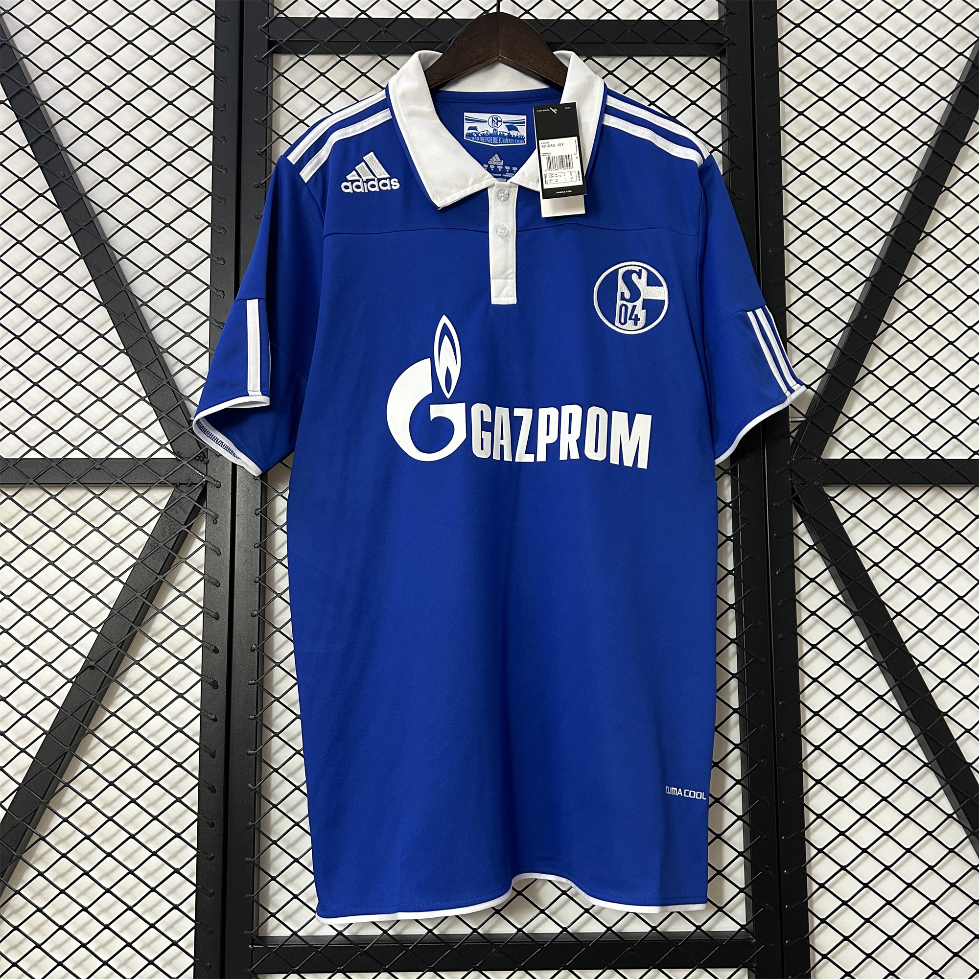 Retro Schalke 04 2010-12 Home Stadium Jersey - Unitedfutballjersey